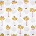 Palm Tree Hand Block Printing Pure Cotton Fabric Online