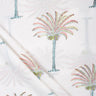 Palm Tree Printed Cotton Fabric