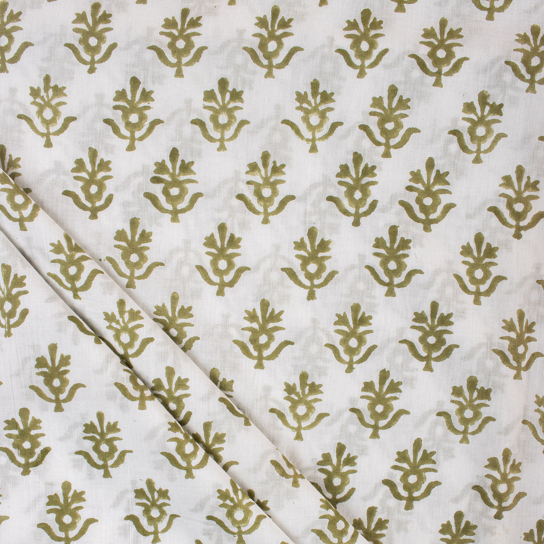 Floral Hand Printed Fabric