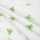 Green Cactus Print Soft Cotton Fabric