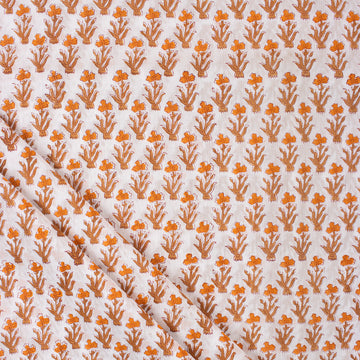 Hand Cotton Block Print Fabric