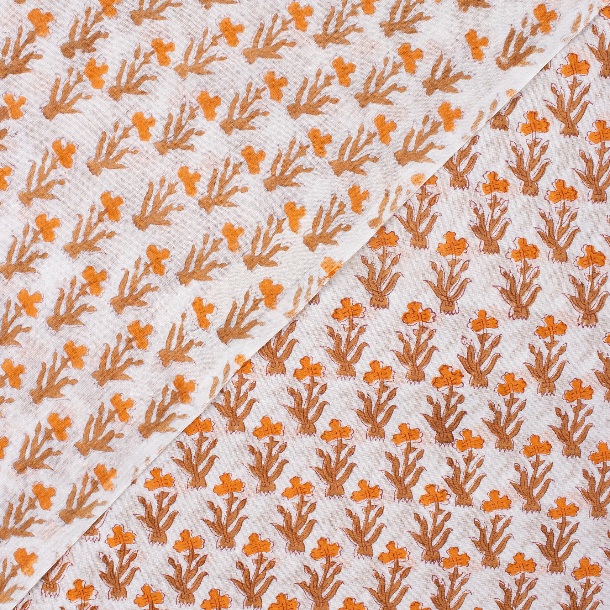 Hand Cotton Block Print Fabric