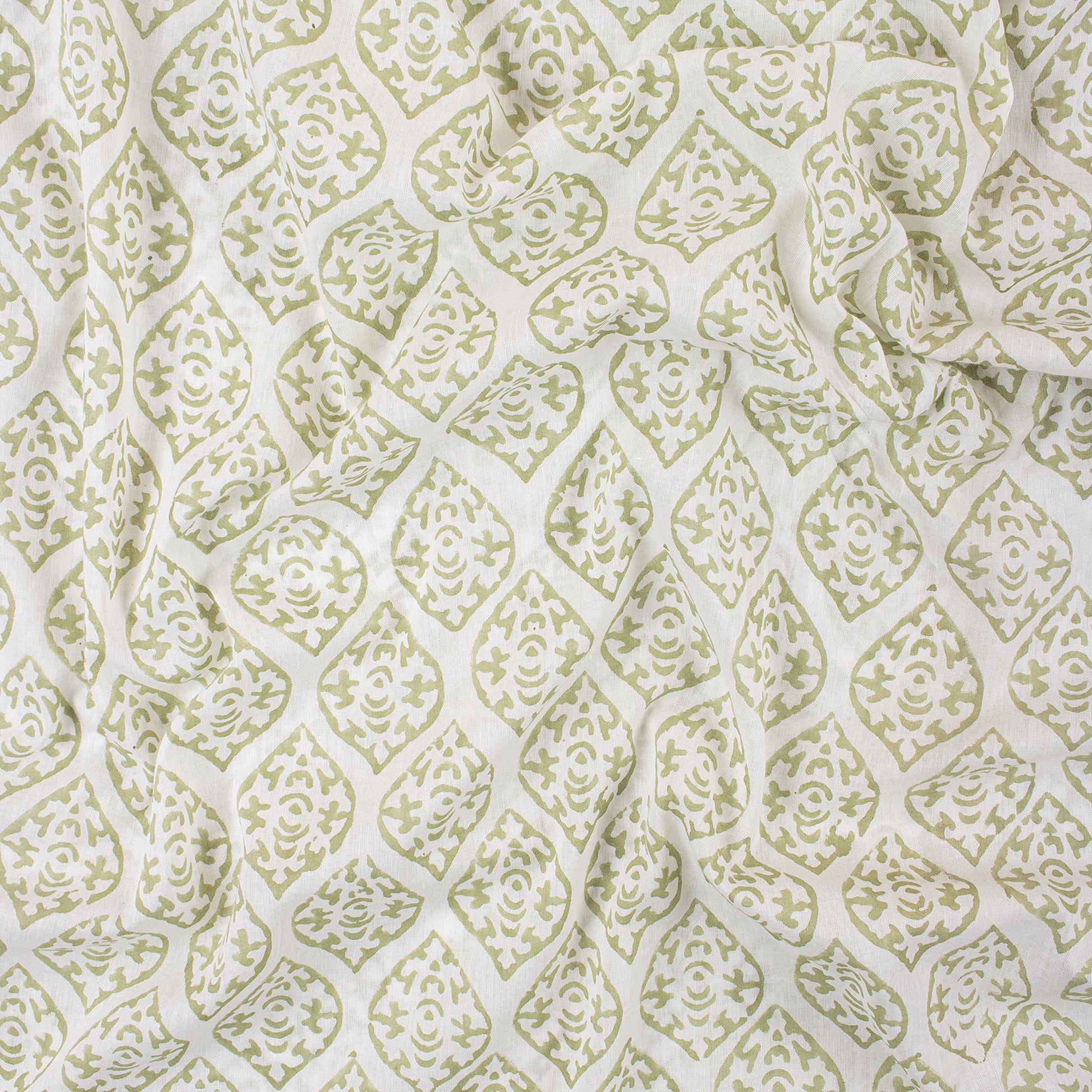 Pure Soft Cotton Block Print Fabric