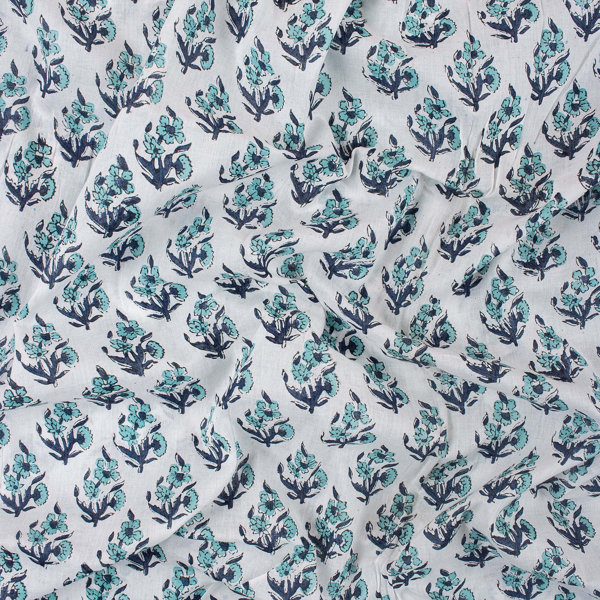 Floral Print Cotton Fabric Cloth Online