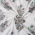 Latest Hand Floral Printed Cotton Fabric