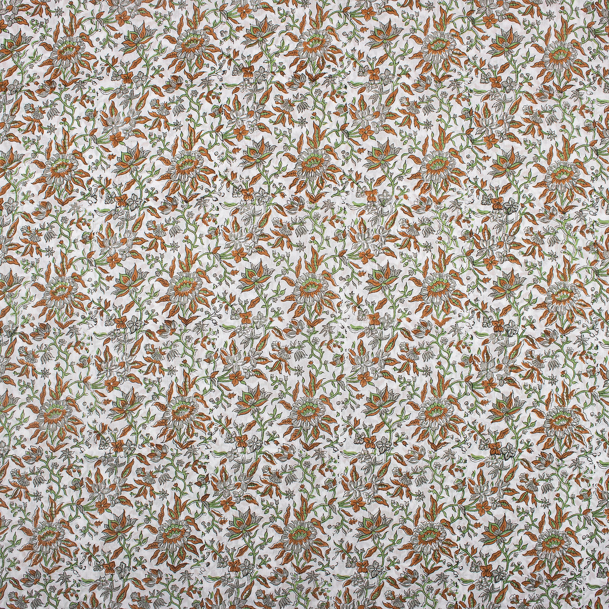 Natural Dye Block Print Fabric