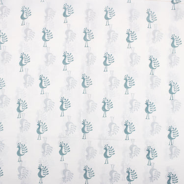 Bird Print Premium Cotton Fabric