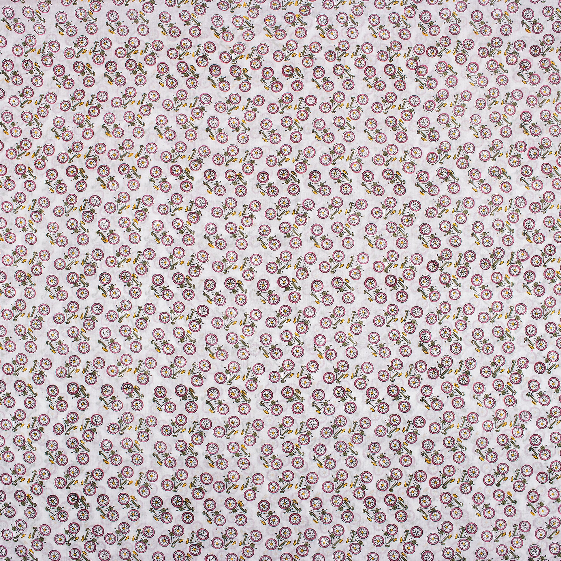 Hand Block Organic Cotton Fabric