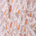 Fish Printed Pure Cotton Fabric