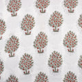 Tree Cotton Print Hand Block Fabric