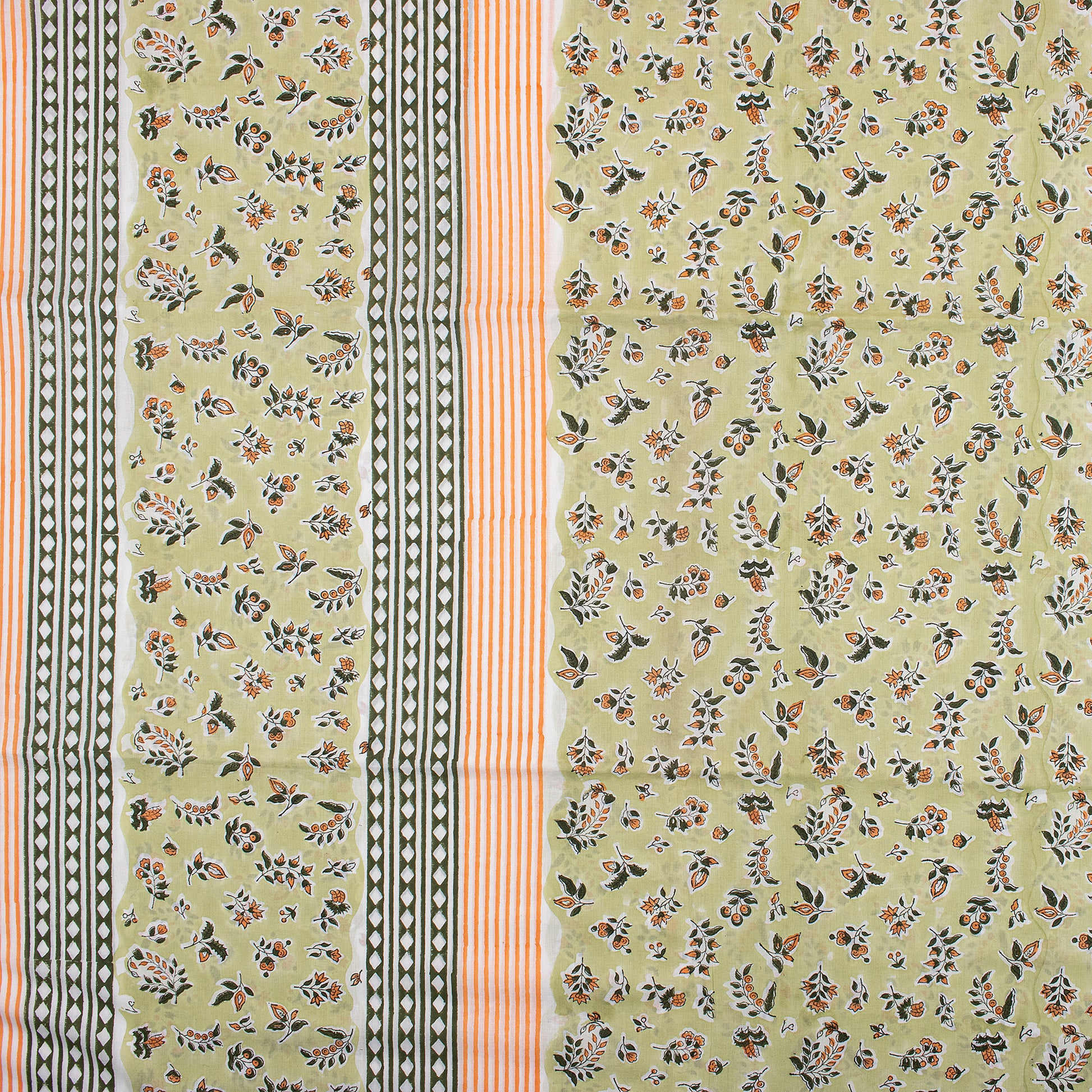 Floral Cotton Running Fabric