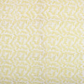 Yellow Leaf Indian Printed Cotton Fabric