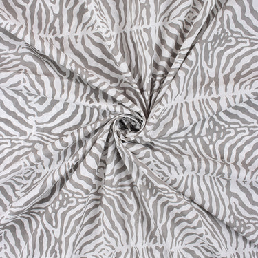 Abstract Printed Cotton Modal Fabric
