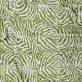 Green Abstract Printed Soft Cotton Fabric