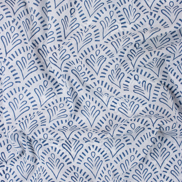 Voile Cotton Block Print Fabric