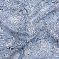 Grey Cotton Block Print Fabric Online