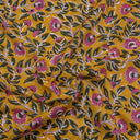 New Hand Block Floral Printed Cotton Fabric For Kurti Online