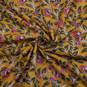 New Hand Block Floral Printed Cotton Fabric For Kurti Online