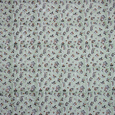 Soft Floral Block Print Fabric Online