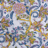 Multicolor Floral Hand Block Printed Cotton Fabric