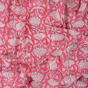 New Fabric Flower Hand Block Printed