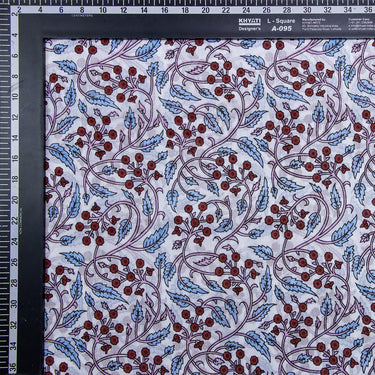 Block Printed Soft Cotton Fabric Material