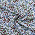 Block Printed Soft Cotton Dress Fabric