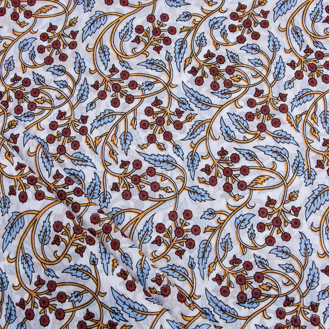 Floral Printed Best Cotton Fabric