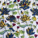 Premium Floral Block Printed Cotton Indian Fabric Online