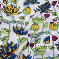 Premium Floral Block Printed Cotton Indian Fabric Online