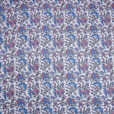 Floral Hand Block Jaipur Cotton Material Fabric Online