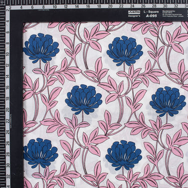 Floral Printed Cotton Modal Fabric