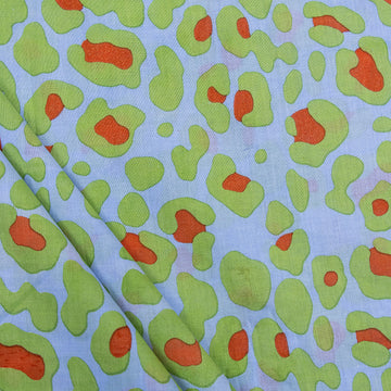 Abstract Print Soft Cotton Running Fabric