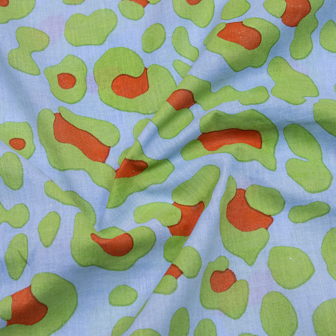 Abstract Print Soft Cotton Running Fabric