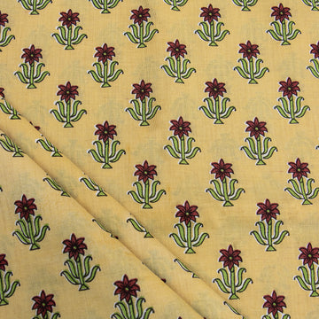 Cotton Block Print Fabric