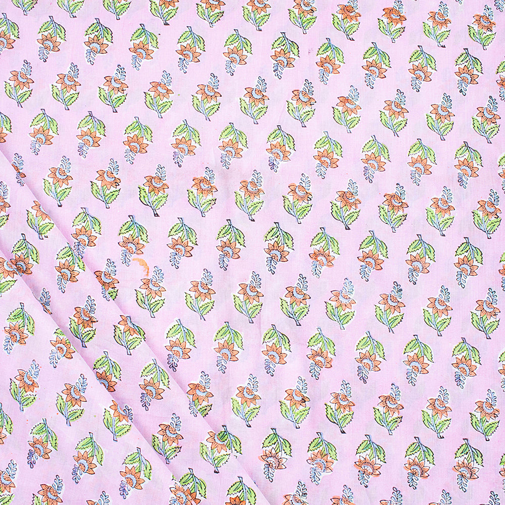 Hand Block Print Pure Cotton Fabric Online