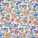 Attractive Hand Block Floral Printed Cotton Running Fabric