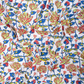 Attractive Hand Block Floral Printed Cotton Running Fabric