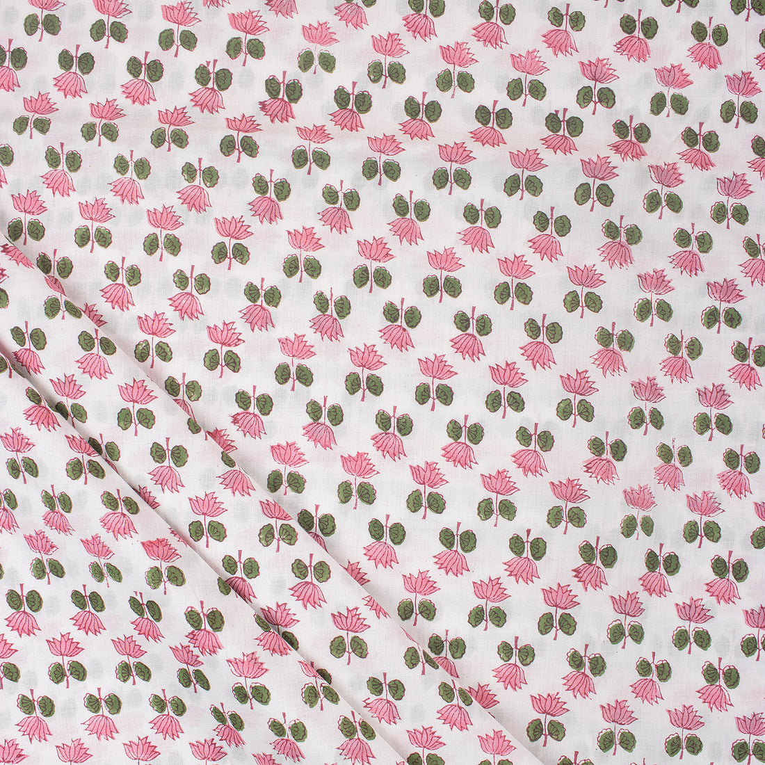 Floral Printed Soft Jaipur Cotton Fabric