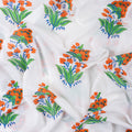 Premium Hand Block Boota Floral Cotton Print Fabric