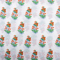 Premium Hand Block Boota Floral Cotton Print Fabric