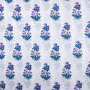 Boota Floral Hand Blocked Fabric