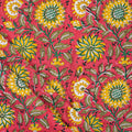 Natural Dye Printed Soft Cotton Block Print Fabric