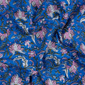 Natural Dye Printed Soft Cotton Jaipur Block Print Fabric