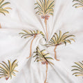 Palm Tree Printed Jaipur Cotton Material