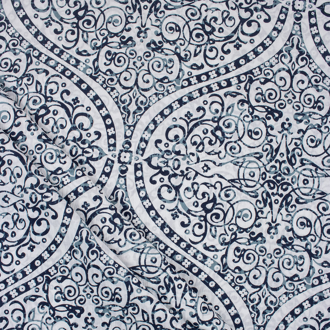 Soft Hand Block Printed Cotton Fabric