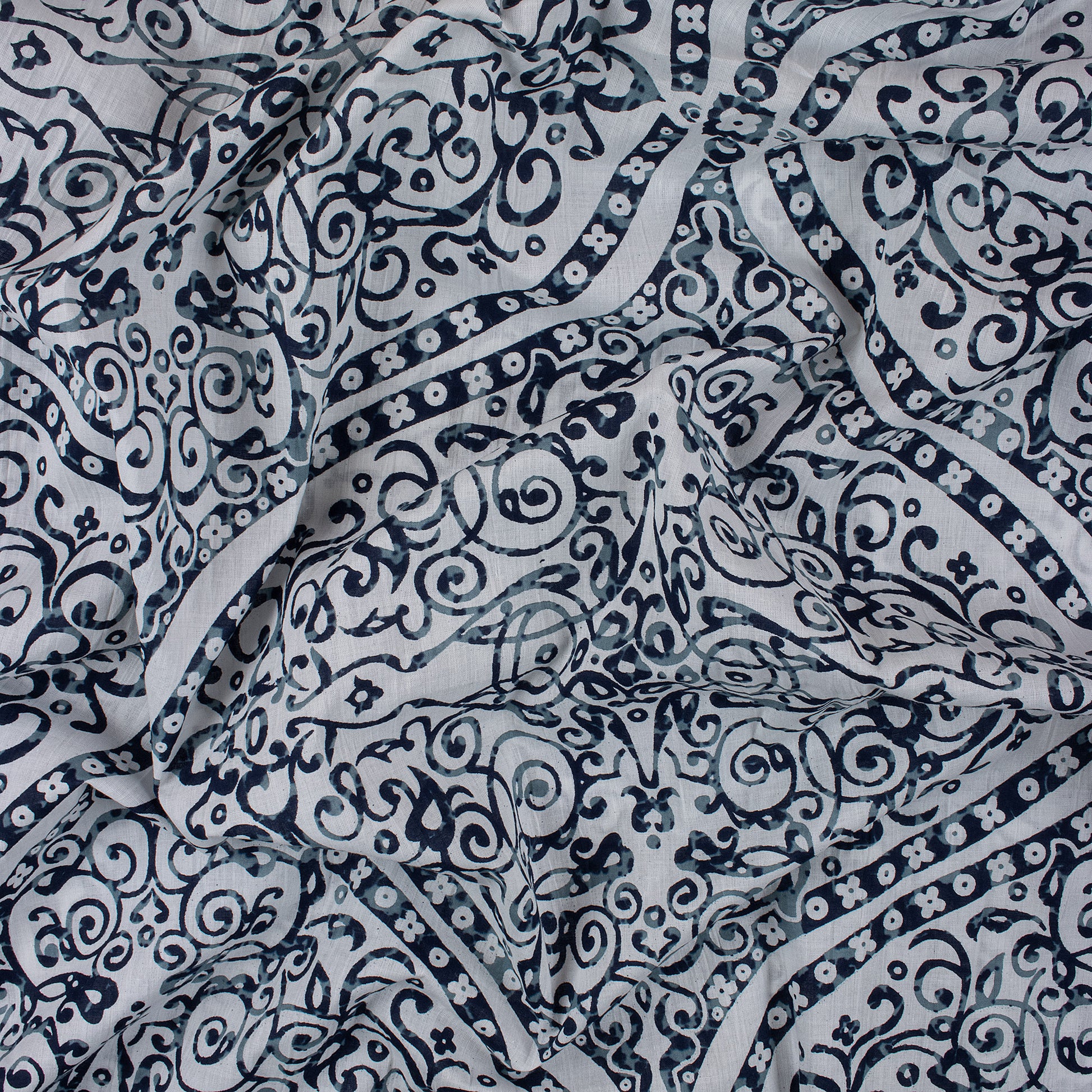 Soft Hand Block Printed Cotton Fabric