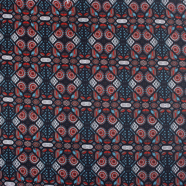Dabu Print Dresses Fabric Hand Block Geometrical Print Cotton Online