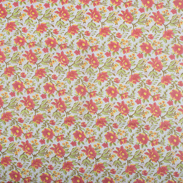 Hand Block Printed Cotton Fabric