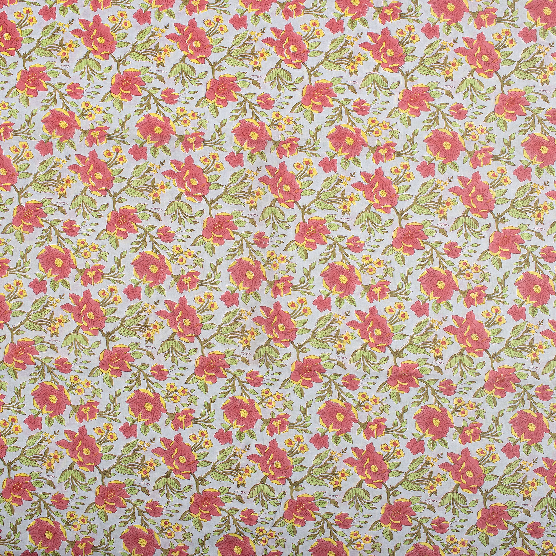 Hand Block Printed Cotton Fabric